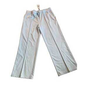 Ruby Rd. Women's First Frost Light Blue Leisure Pants Size L NWT